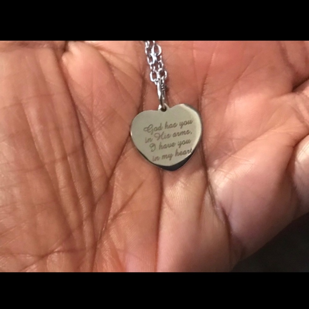 Stainless Steel Keepsake Necklace